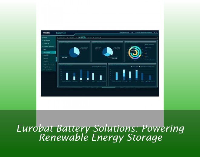 Eurobat Battery Solutions: Powering Renewable Energy Storage